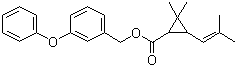 structure of CAS# 26002-80-2, Phenothrin