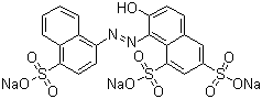 structure of CAS# 2611-82-7, 酸性红 18