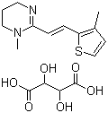 structure of CAS# 26155-31-7, 酒石酸甲噻嘧啶