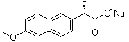 CAS # 26159-34-2, Naproxen sodium, (S)-6-Methoxy-alpha-methyl-2-naphthaleneacetic acid sodium salt