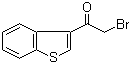 structure of CAS# 26167-45-3, 1-苯并[b]噻吩-3-基-2-溴乙基-1-酮
