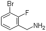 structure of CAS# 261723-28-8, 3-Bromo-2-fluorobenzenemethanamine