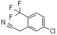 structure of CAS# 261763-26-2, 5-氯-2-(三氟甲基)苯乙腈