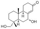 CAS # 262355-96-4, 7,15-Dihydroxypodocarp-8(14)-en-13-one, (4aR,4bS,8R,8aR,10R)-4,4a,4b,5,6,7,8,8a,9,10-Decahydro-10-hydroxy-8-(hydroxymethyl)-4b,8-dimethyl-2(3H)-phenanthrenone