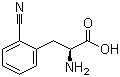 structure of CAS# 263396-42-5, L-2-氰基苯丙氨酸
