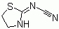 structure of CAS# 26364-65-8, 2-氰基亚胺基-1,3-噻唑烷