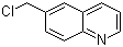 structure of CAS# 2644-82-8, 6-氯甲基喹啉