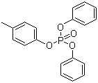 structure of CAS# 26444-49-5, 磷酸甲酚二苯酯