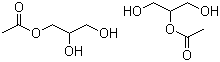 structure of CAS# 26446-35-5, Monoacetin