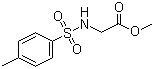 structure of CAS# 2645-02-5, 对甲苯磺酰甘氨酸甲酯