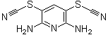 structure of CAS# 2645-32-1, 2,6-二氨基-3,5-二硫氰基吡啶