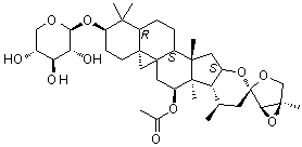 structure of CAS# 264624-38-6, 27-Deoxyactein