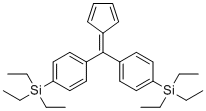 CAS # 264926-38-7, 1,1'-(2,4-cyclopentadien-1-ylidenemethylene)bis[4-(triethylsilyl)]-Benzene