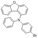 CAS 登录号：2651976-90-6, N-(4-溴苯基)-N-苯基二苯并呋喃-1-胺