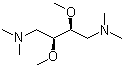 structure of CAS# 26549-21-3, (+)-2,3-二甲氧基-1,4-双(二甲基氨基)丁烷