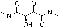 structure of CAS# 26549-65-5, N,N,N',N'-Tetramethyl-L-tartramide