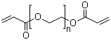 structure of CAS# 26570-48-9, Poly(ethylene glycol) diacrylate