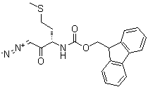 CAS 登录号：266359-45-9, [(1S)-3-重氮基-1-[2-(甲硫基)乙基]-2-氧代丙基]氨基甲酸芴甲酯