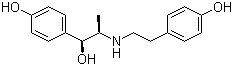 CAS 登录号：26652-09-5, 利托君, 4-[(1R,2S)-1-羟基-2-[2-(4-羟基苯基)乙氨基]丙基]苯酚