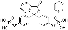 structure of CAS# 267240-23-3, Phenolphthalein diphosphate pyridine salt