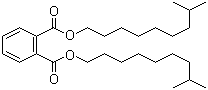 structure of CAS# 26761-40-0, Diisodecyl phthalate