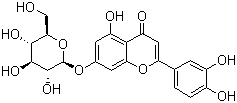 CAS 登录号：26811-41-6, 木犀草素葡萄糖甙