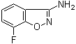 structure of CAS# 268734-39-0, 3-氨基-7-氟-1,2-苯并异恶唑