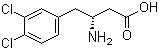 structure of CAS# 269396-55-6, (R)-3-氨基-4-(3,4-二氯苯基)丁酸