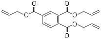 structure of CAS# 2694-54-4, 1,2,4-苯三甲酸三烯丙酯