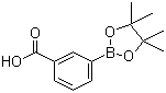 CAS # 269409-73-6, 3-Carboxyphenylboronic acid pinacol ester, 3-(4,4,5,5-Tetramethyl-1,3,2-dioxaborolan-2-yl)benzoic acid