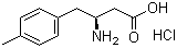 structure of CAS# 270062-95-8, (S)-3-Amino-4-(4-methylphenyl)butyric acid hydrochloride
