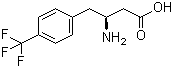 structure of CAS# 270065-79-7, (S)-3-Amino-4-(4-trifluoromethylphenyl)butanoic acid