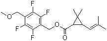 structure of CAS# 271241-14-6, Dimefluthrin