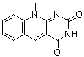structure of CAS# 27132-53-2, 10-Methyl-5-deazaisoalloxazine