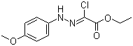 CAS # 27143-07-3, Ethyl chloro[(4-methoxyphenyl)hydrazono]acetate, Chloro[(4-methoxyphenyl)hydrazono]acetic acid ethyl ester