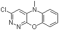 structure of CAS# 27225-84-9, 2-Chloro-10-methyl-3,4-diazaphenoxazine