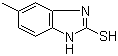 structure of CAS# 27231-36-3, 2-Mercapto-5-methylbenzimidazole