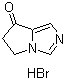 structure of CAS# 272438-84-3, 5,6-Dihydro-7H-pyrrolo[1,2-c]imidazol-7-one hydrobromide
