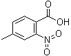 structure of CAS# 27329-27-7, 4-甲基-2-硝基苯甲酸