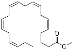structure of CAS# 2734-47-6, Methyl all-cis-5,8,11,14,17-eicosapentaenoate