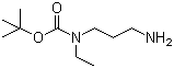 structure of CAS# 273409-54-4, tert-Butyl N-(3-aminopropyl)-N-(ethyl)carbamate