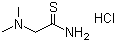 structure of CAS# 27366-72-9, 二甲胺基硫代乙酰胺盐酸盐