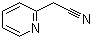 structure of CAS# 2739-97-1, 2-Pyridylacetonitrile