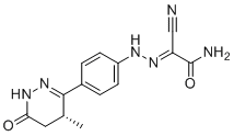 structure of CAS# 274263-65-9, Levosimendan Cyanoacetamide Hydrazone Impurity