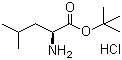 structure of CAS# 2748-02-9, L-亮氨酸叔丁酯盐酸盐