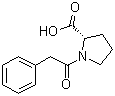 structure of CAS# 2752-38-7, N-Phenacetyl-L-proline
