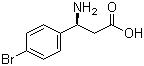 structure of CAS# 275826-36-3, (S)-3-Amino-3-(4-bromophenyl)propionic acid