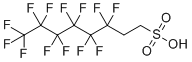 structure of CAS# 27619-97-2, 3,3,4,4,5,5,6,6,7,7,8,8,8-十三氟辛烷-1-磺酸