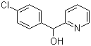 structure of CAS# 27652-89-7, 4-氯苯基-2-吡啶甲醇