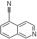 structure of CAS# 27655-41-0, 5-异喹啉甲腈